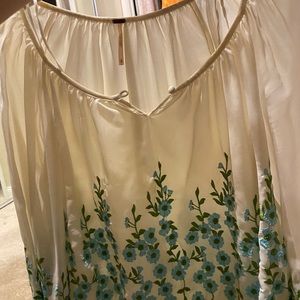 Floral Free People Blouse
